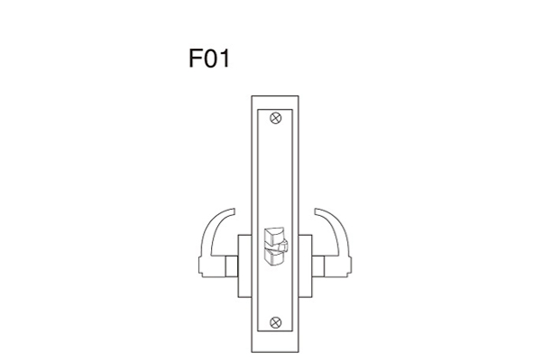 F01通道或橱柜锁